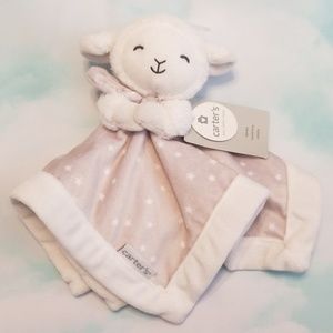 Carter's Lovey Blanket with sheep